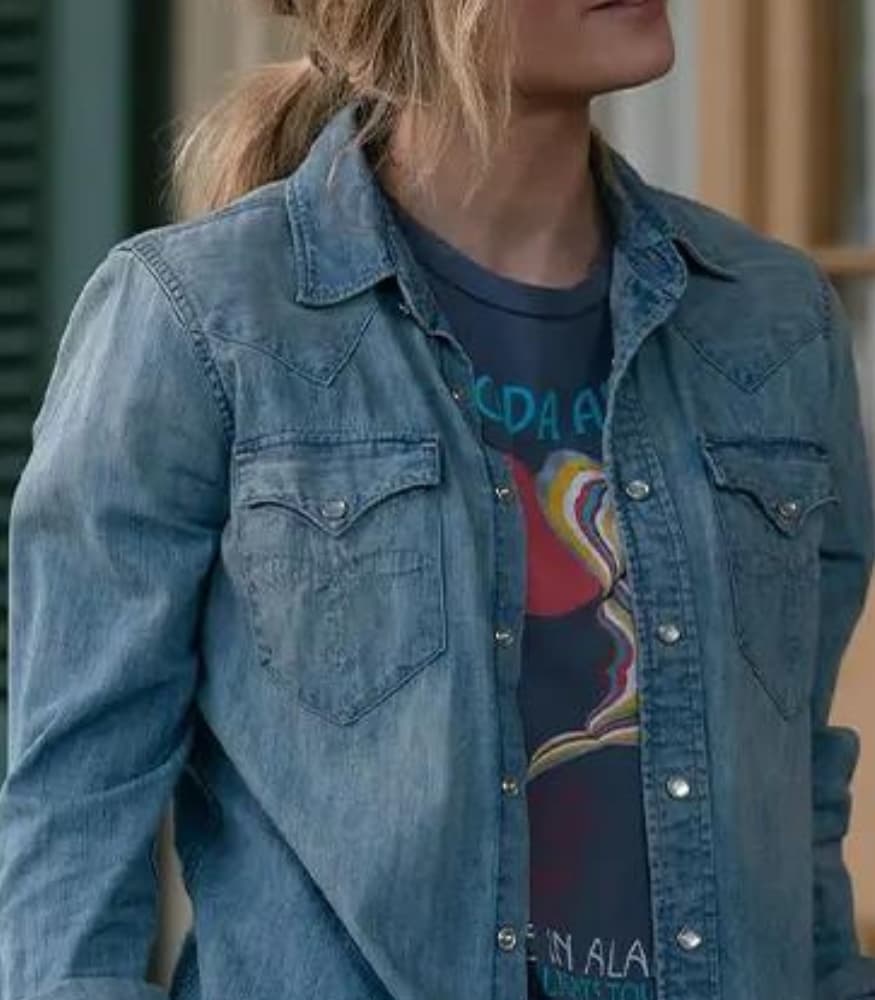 The Marvels 2023 Carol Danvers Denim Jacket