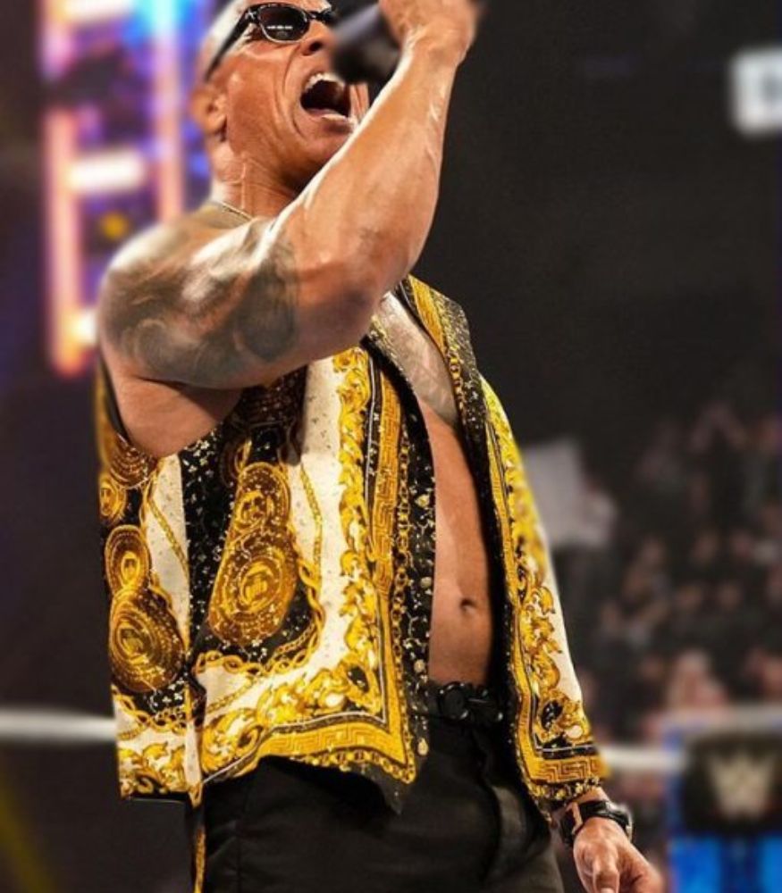 The Rock WWE Smackdown Dwayne Johnson Vest